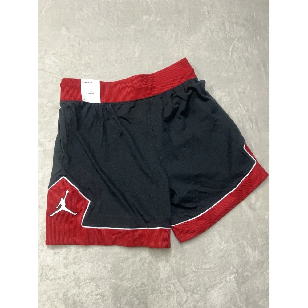 NWT Nike Air Jordan Chicago Diamond Basketball Shorts Women's Size M DZ3352-010